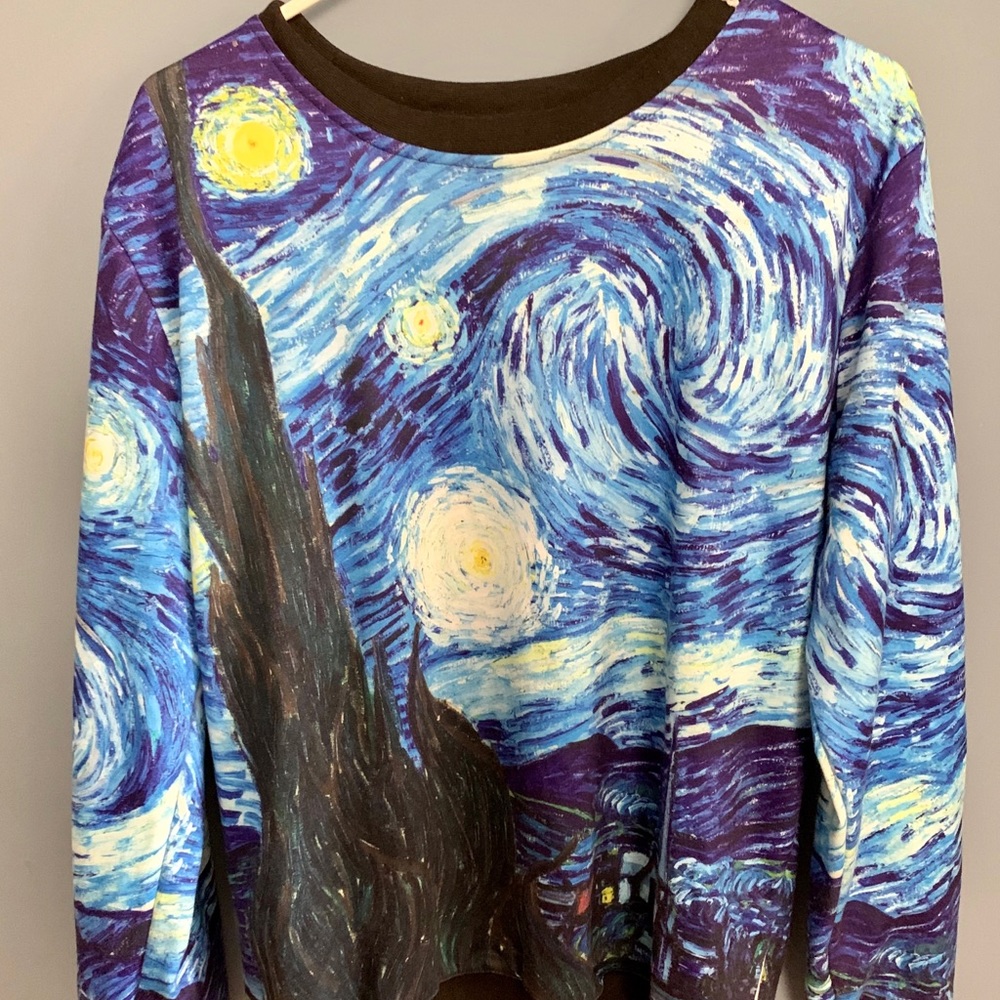 Van Gogh Starry Night Unisex Sweatshirt